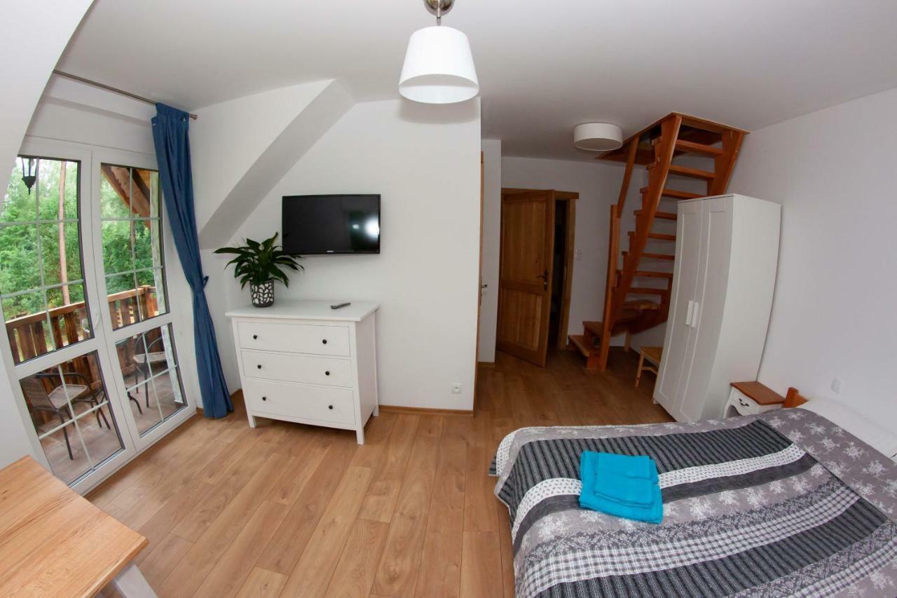 Mazurska Gajowka Apartment Ruciane-Nida Bagian luar foto
