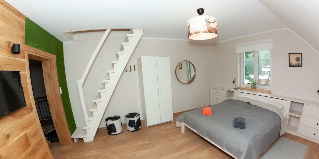 Mazurska Gajowka Apartment Ruciane-Nida Bagian luar foto